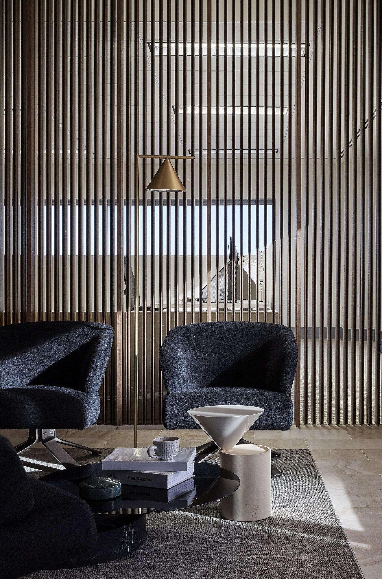 Interior photograph of Boutique Office Fitout by Peter Clarke Photography